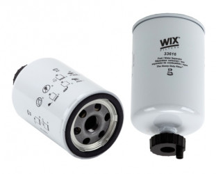 Image of WIX Spin-On Fuel/Water Separator Filter from WIX. Part number: 33616