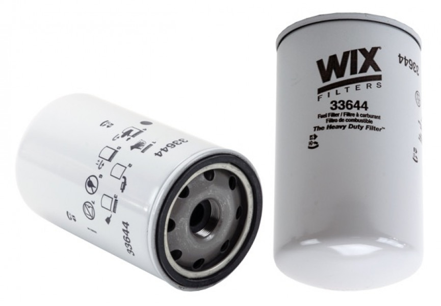 Image of WIX Spin-On Fuel Filter from WIX. Part number: 33644