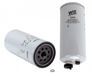 Image of WIX Spin-On Fuel/Water Separator Filter from WIX. Part number: 33683