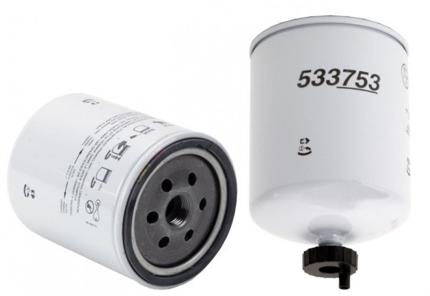 Image of WIX Spin-On Fuel Filter from WIX. Part number: 33753