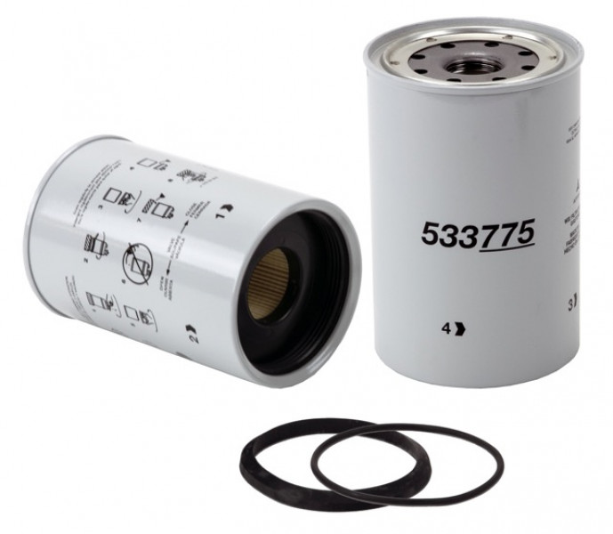 Image of WIX Spin On Fuel Water Separator w/ Open End Bottom from WIX. Part number: 33775