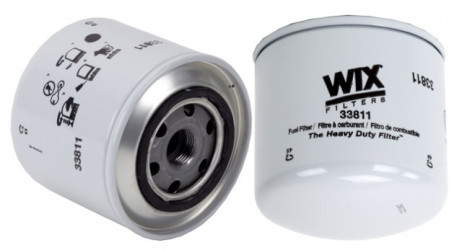Image of WIX Spin-On Fuel Filter from WIX. Part number: 33811