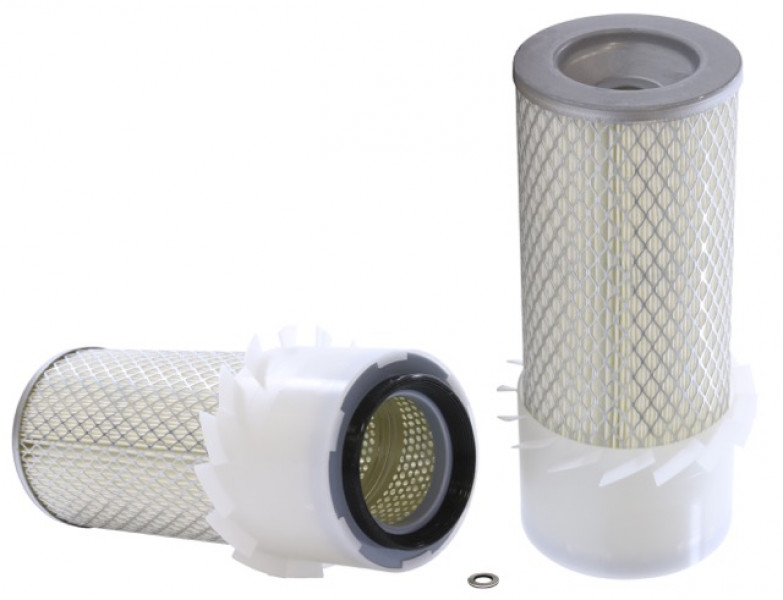 Image of WIX Air Filter w/Fin from WIX. Part number: 42276