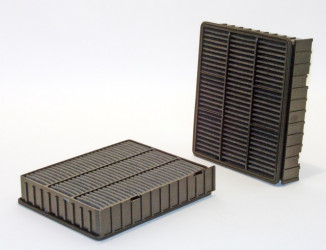 Image of WIX Air Filter Panel from WIX. Part number: 46456