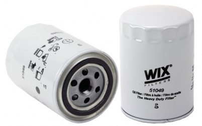Image of WIX Spin-On Lube Filter from WIX. Part number: 51049