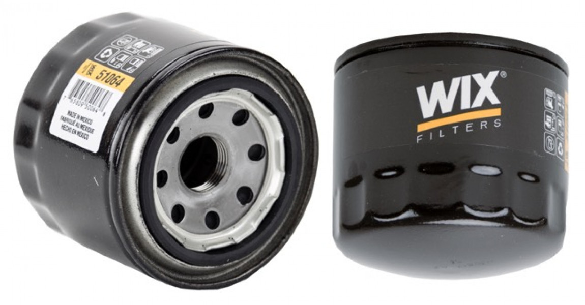 Image of WIX Spin-On Lube Filter from WIX. Part number: 51064