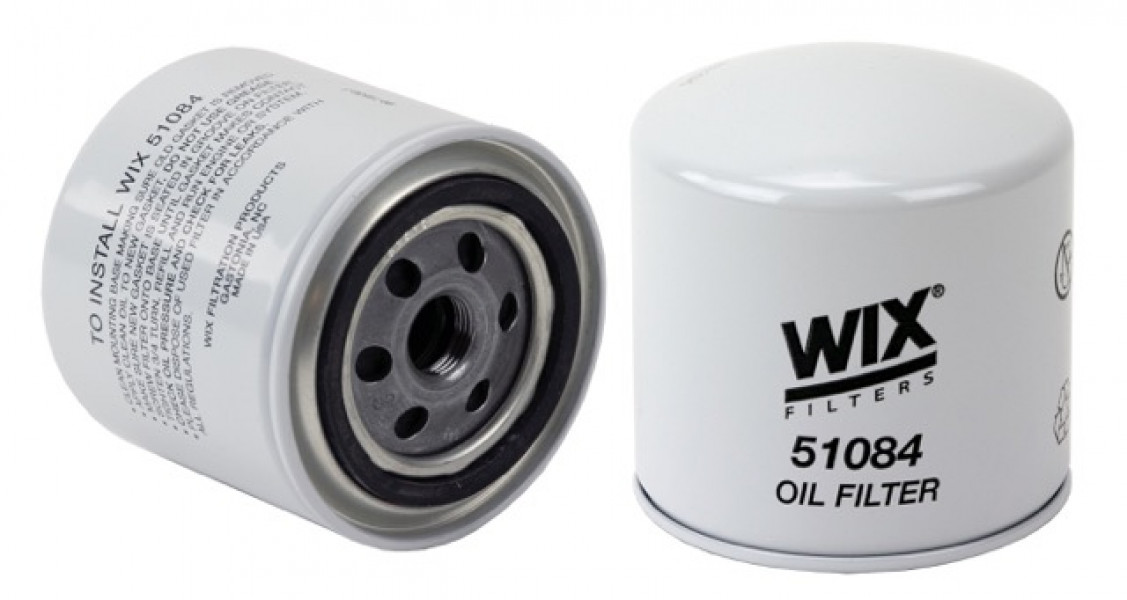 Image of WIX Spin-On Lube Filter from WIX. Part number: 51084