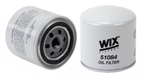 Image of WIX Spin-On Lube Filter from WIX. Part number: 51084