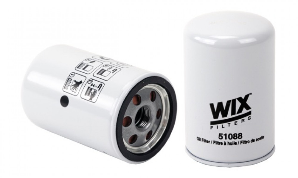 Image of WIX Spin-On Lube Filter from WIX. Part number: 51088