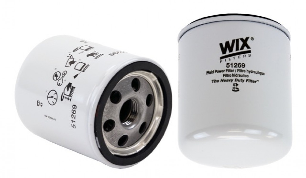 Image of WIX Spin-On Hydraulic Filter from WIX. Part number: 51269