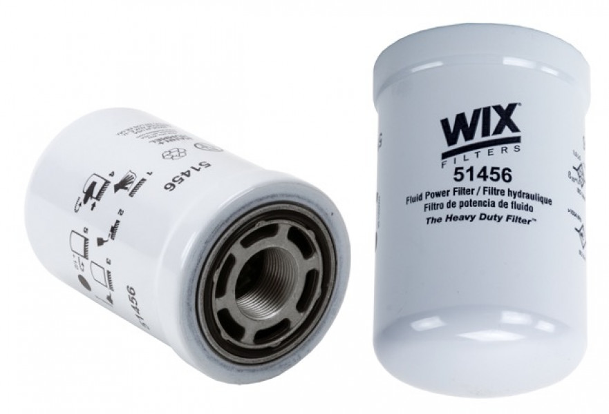 Image of WIX Spin-On Hydraulic Filter from WIX. Part number: 51456