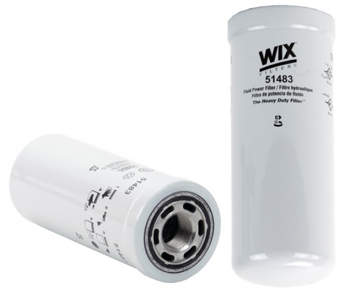 Image of WIX Spin-On Hydraulic Filter from WIX. Part number: 51483