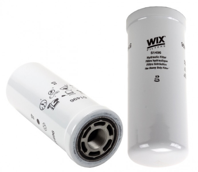 Image of WIX Spin-On Hydraulic Filter from WIX. Part number: 51496
