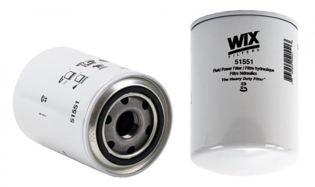 Image of WIX Spin-On Hydraulic Filter from WIX. Part number: 51551