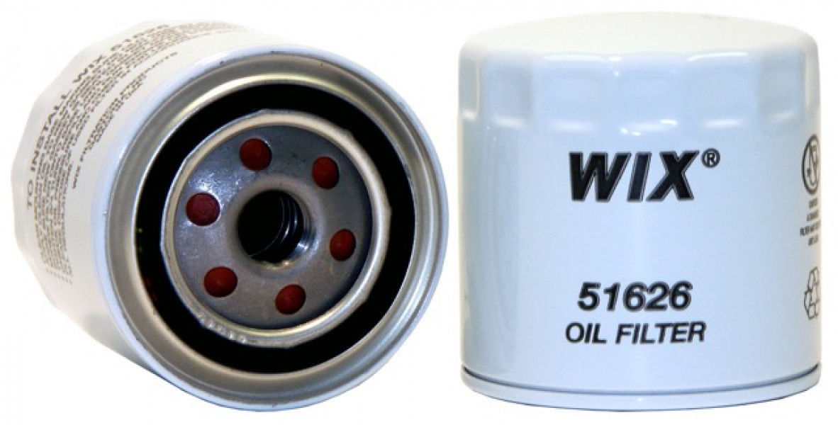 Image of WIX Spin-On Lube Filter from WIX. Part number: 51626