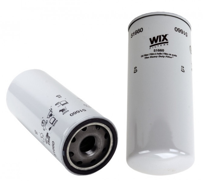 Image of WIX Spin-On Lube Filter from WIX. Part number: 51660