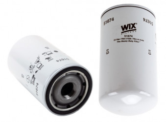 Image of WIX Spin-On Lube Filter from WIX. Part number: 51674