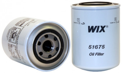 Image of WIX Spin-On Lube Filter from WIX. Part number: 51675
