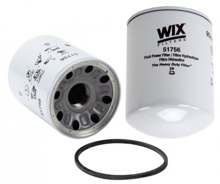 Image of WIX Spin-On Hydraulic Filter from WIX. Part number: 51756