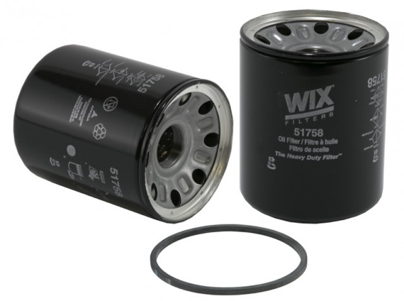 Image of WIX Spin-On Lube Filter from WIX. Part number: 51758