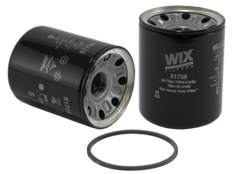 Image of WIX Spin-On Lube Filter from WIX. Part number: 51758