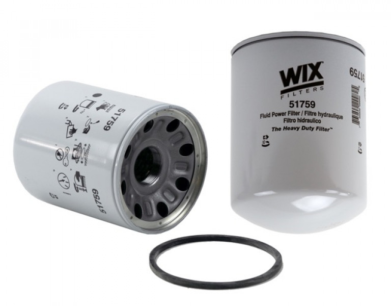Image of WIX Spin-On Hydraulic Filter from WIX. Part number: 51759