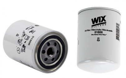 Image of WIX Spin-On Lube Filter from WIX. Part number: 51806