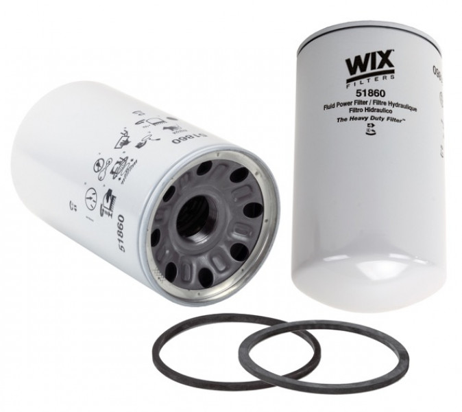 Image of WIX Spin-On Hydraulic Filter from WIX. Part number: 51860