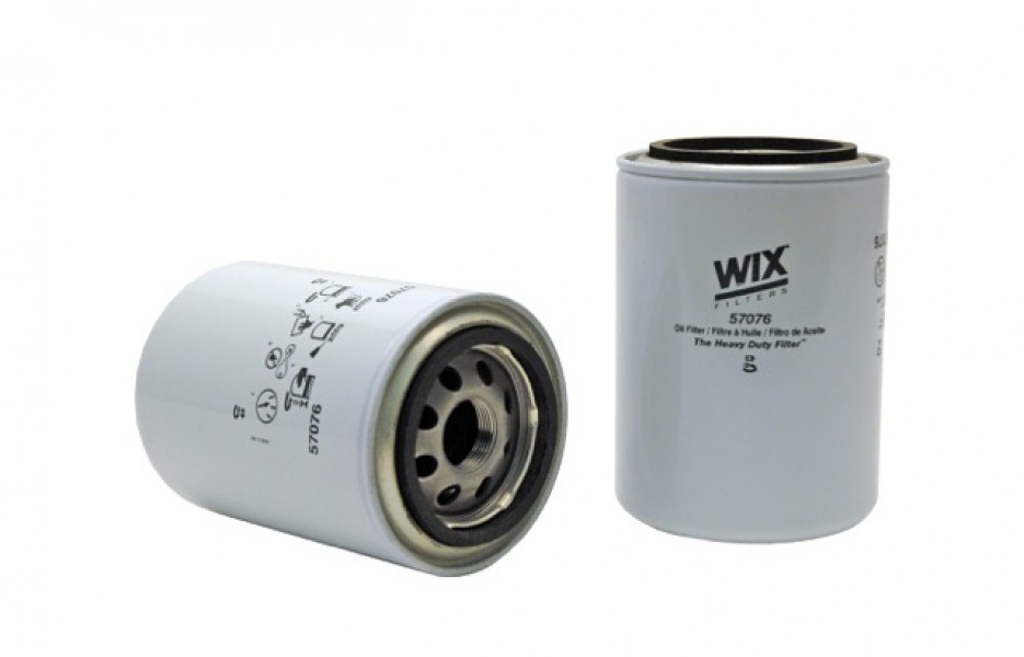 Image of WIX Spin-On Lube Filter from WIX. Part number: 57076