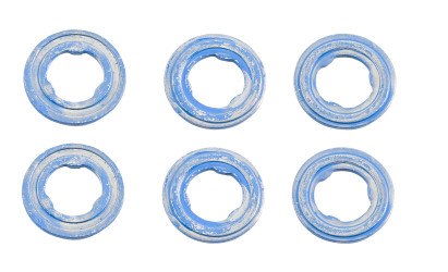 Image of Stainless Steel Chamber Gaskets Package Of 6 Gasket from Alliant Power. Part number: AP0006