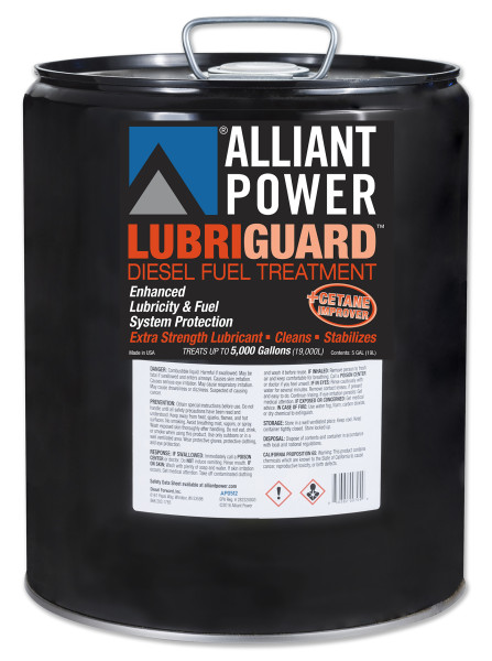 Image of LUBRIGUARD - 5 GAL (TREATS 5 000 GAL) (UNIT ONLY) from Alliant Power. Part number: AP0512