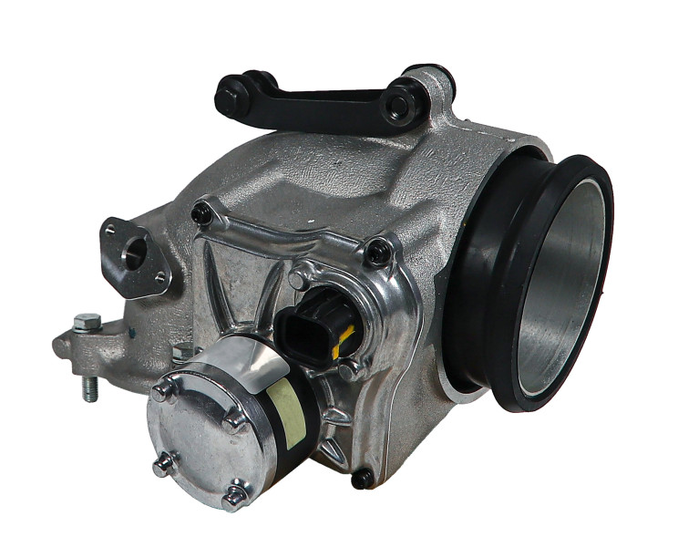 Image of Air Intake Throttle W/ Valve Duct from Alliant Power. Part number: AP63572