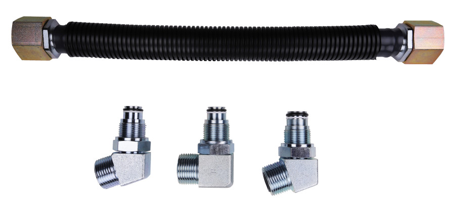 Image of High Pressure Oil Pump Hose & Fitting Kit from Alliant Power. Part number: AP63620