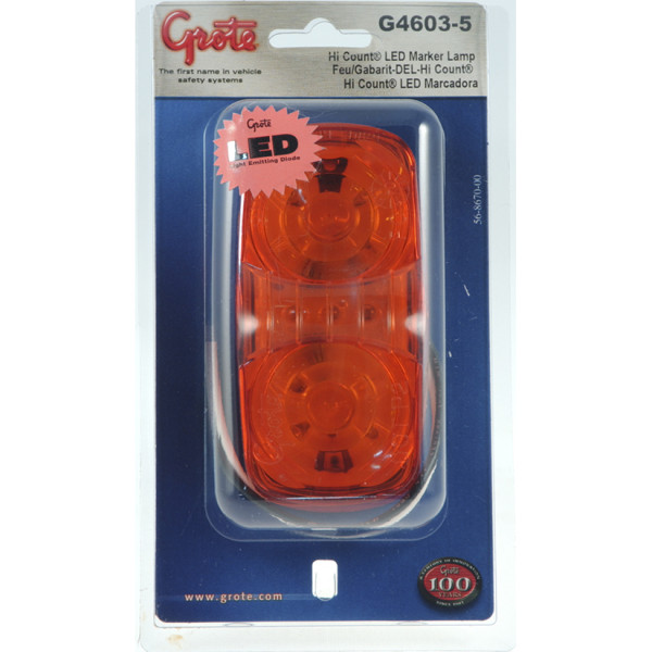 Image of Side Marker Light from Grote. Part number: G4603-5