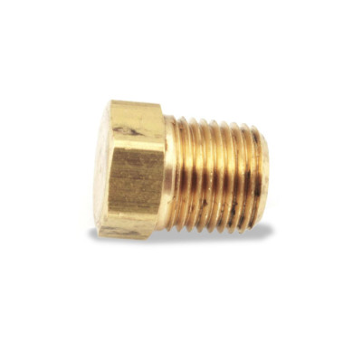 Image of INVERTED FLARE NUT 1/4 X 7/16 BRASS from Velvac Inc. Part number: 006104