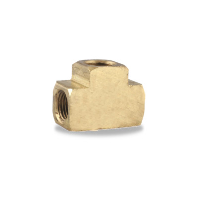 Image of BRASS PPRE TEE, FEMALE, 3/4 NPTF from Velvac Inc. Part number: 016005