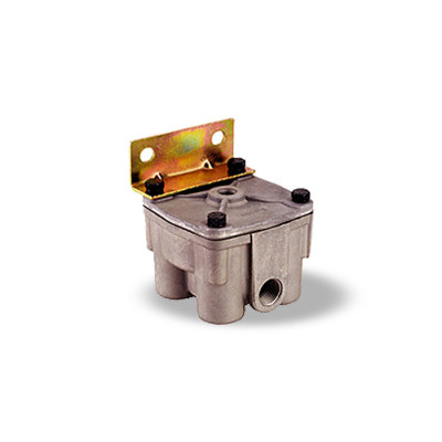 Image of R-12 RELAY VALVE - VERTICAL PORTS from Velvac Inc. Part number: 034025