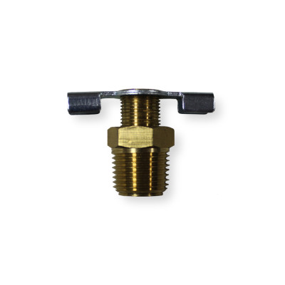 Image of AIR TANK DRAIN COCK 3/8"NPTF from Velvac Inc. Part number: 036020