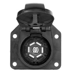 Image of 7-WAY BLADE TYPE SOCKET FOR RV from Velvac Inc. Part number: 054002