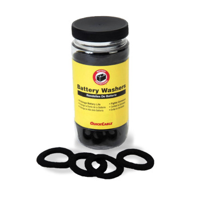 Image of PROTECTIVE BATTERY WASHERS-BLACK from Velvac Inc. Part number: 058095