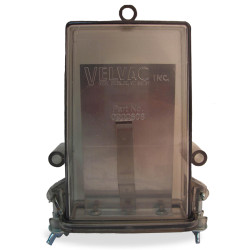 Image of PERMIT HOLDER REPLACEMENT COVER from Velvac Inc. Part number: 090061