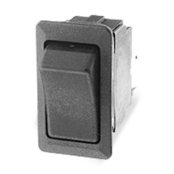 Image of ON/OFF ROCKER PANEL SWITCH (DPST) from Velvac Inc. Part number: 090111