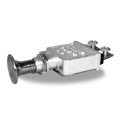 Image of TOGGLE,SPST,ON-OFF,75AMP PUSH-PULL from Velvac Inc. Part number: 090180