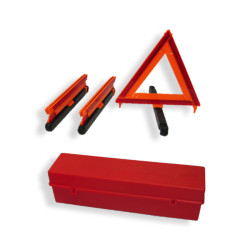 Image of EMERGENCY TRIANGLE KIT 3 PC from Velvac Inc. Part number: 090240