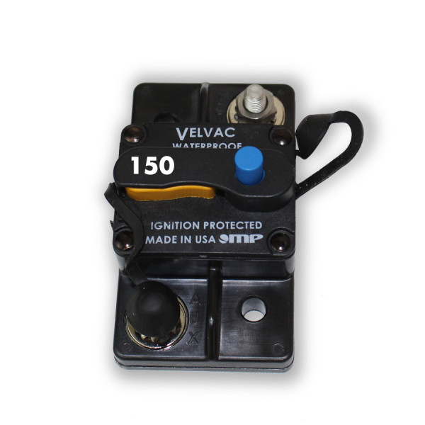 Image of HIGH AMP CIRCUIT BREAKER - 150 AMP from Velvac Inc. Part number: 091003