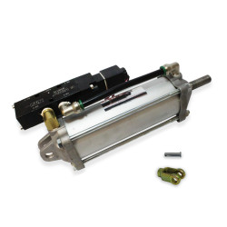 Image of AIR CYLINDER W/ SOLENOID 3-1/2" X 8" from Velvac Inc. Part number: 101078