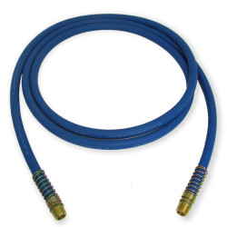 Image of 12' RUBBER AIR LINE HOSE ASSY, BLUE from Velvac Inc. Part number: 140133