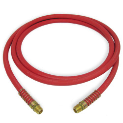 Image of 12' RUBBER AIR LINE HOSE ASSY, RED from Velvac Inc. Part number: 140134