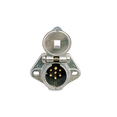 Image of 7-WAY SOCKET WITH SOLID PINS from Velvac Inc. Part number: 593083