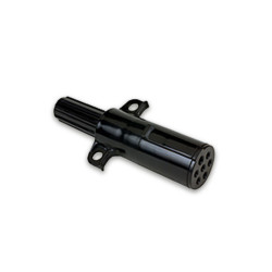 Image of 7-WAY T-GRPR PLASTIC PLUG W/GUARD from Velvac Inc. Part number: 593111